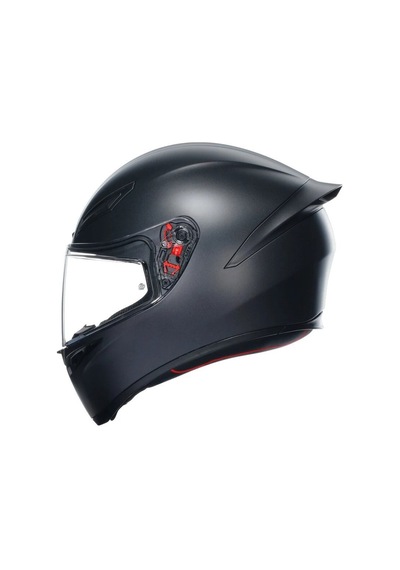Agv K1 S Mono Matt Black Kapalı Kask Siyah