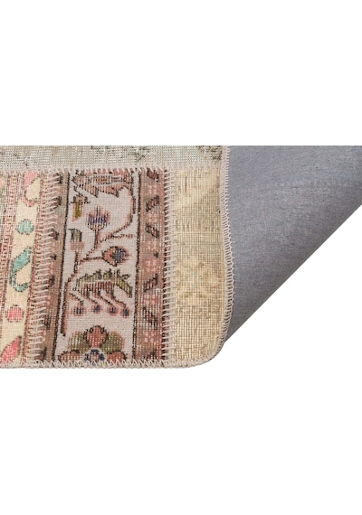 El Yapımı Geleneksel Patchwork Halı 160x230 Cm - 6291