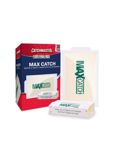 Max-catch Fare Ve Böcek Tutkal Tuzağı 36 Paket, Ev İçin Fare Kapanı İç Mekan, Böcekleri, Sıçanları Ve Kemirgenleri Yakalamak İçin Yapışkan Tepsi, Toksik Olmayan Dökme Kokusuz Tutkal