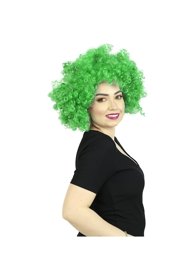 Animasyon Parti Ve Palyaço Peruğu / Açık Yeşil - Mccv-462656 Çok Renkli