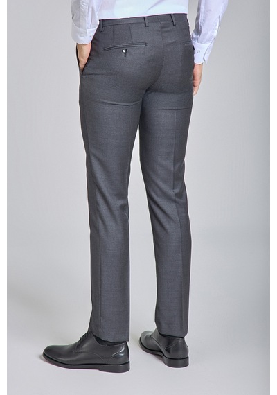 Bisse Erkek Dokuma Klasik Pantolon Füme Ppnk24knos001 D57 Füme