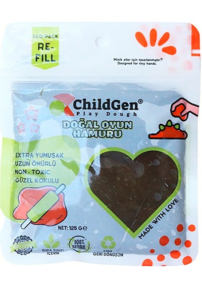 Doğal Oyun Hamuru Yedek Paket 9x125 Gr 5 Adet