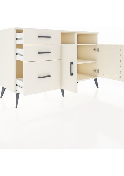 Hyperion Konsol 4 Raflı 3 Çekmeceli 2 Kapaklı 132x44x83 Aytaşı-aytaşı Aytaşı Hyperion Konsol 4 Raflı 3 Çekmeceli 2 Kapaklı 132x44x83 Aytaşı-aytaşı Aytaşı