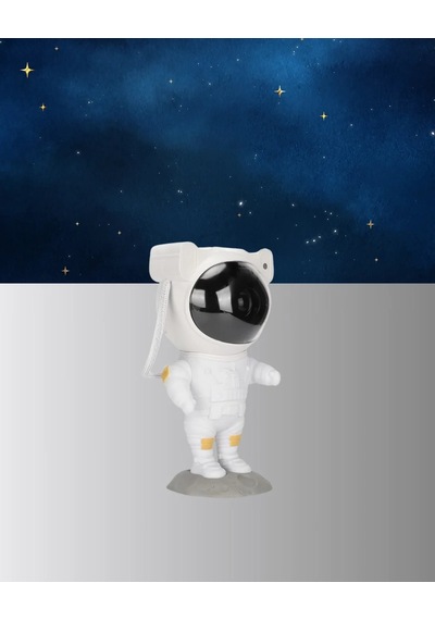Uzaktan Kumandalı Astronot Yıldız Projeksiyon Lambası 8 Efektli