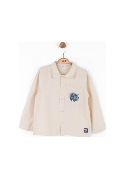Nk Kids Erkek Çocuk Imagınatıon Gömlek 48508 KREM