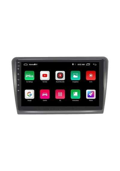 Skoda Süper B 2010-2015 Android Multimedya Carplayli 10 İnc Hd Ips Ekran 2gb/32gb Kamera Hediyeli 10.1"