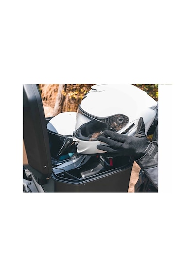 Tr55 Black Motosiklet Arka Çanta 55 Litre Kapasiteli Top Case Motor Çanta Alüminyum Siyah