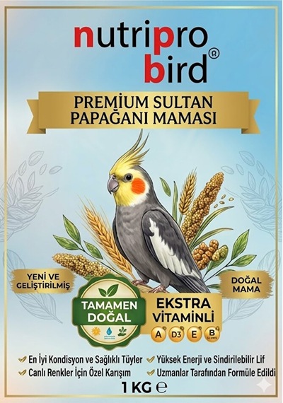 Sultan Papağanı Maması 1 Kg Vitaminli Özel Karışım Kuş Maması