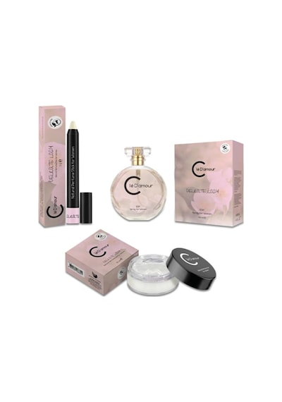 Cle D'Amour Delicate Lady Women Vegan EDP Kadın Parfüm Çiçeksi 3 x 100 ML