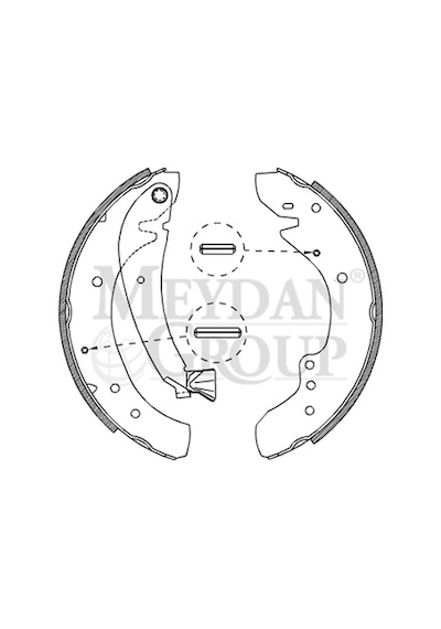 Fıat Ducato 97/02 Arka Fren Pabucu 1,9/2,0/2,5/2,8 127x56 14 Kişilik Fmk