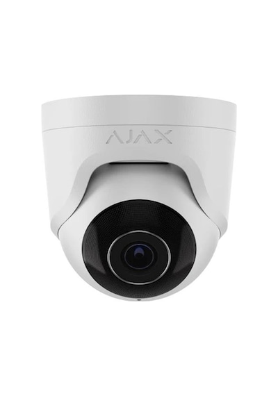 Ajax Turretcam 8 Mp/4 Mm Kablolu Aı Destekli Güvenlik Ip Kamerası Beyaz