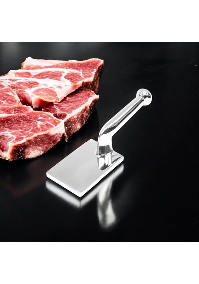 Olgun Paslanmaz Çelik Et Döveceği 1460 Gr Biftek Demiri Metal