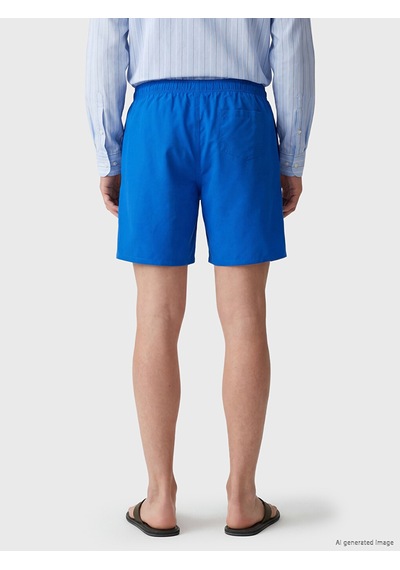 Lcw Swımwear Mavi Kısa Boy Basic Erkek Deniz Şortu