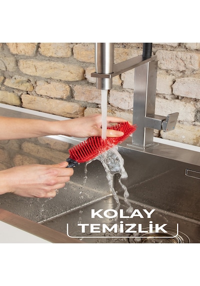 Vld0000000469 Vileda Pet Pro Elektrostatik Tüy Toplayıcı Fırça, Dar Alanlar İçin İdeal, Yıkanabilir, Uzun Ömürlü Vileda