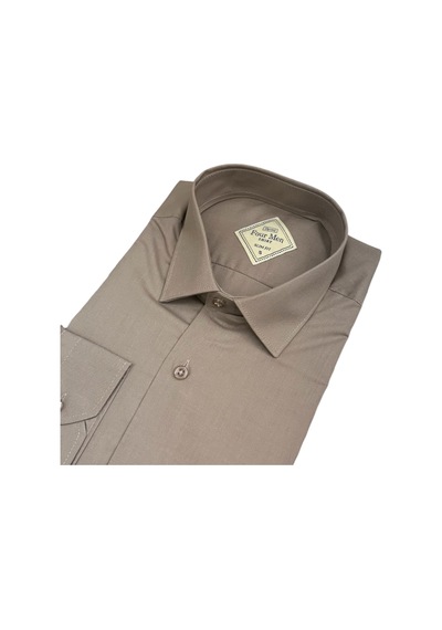 Linen Keten Slim Fit 4 Mevsim Giyilebilen Pamuklu Gömlek Krem