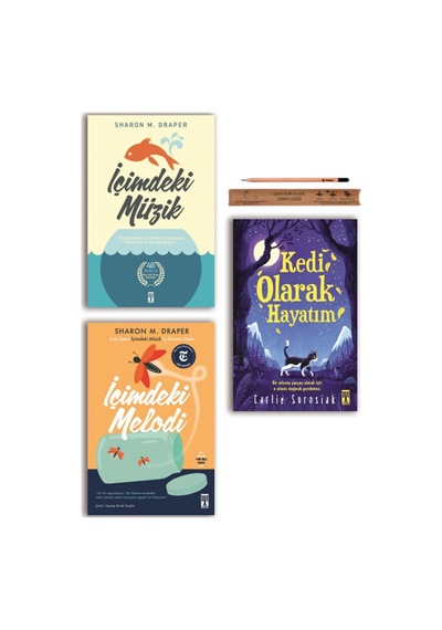 Genç Timaş İçimdeki Müzik - İçimdeki Melodi - Kedi Olarak Hayatım Set 3 Kitap