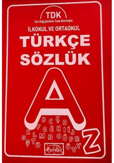 İlkokul Ve Ortaokul Türkçe Sözlük