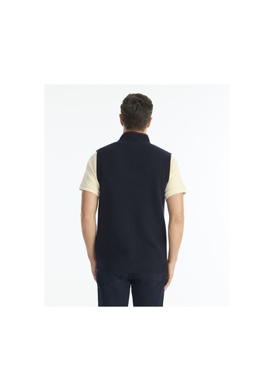 Yargıcı Regular Dik Yaka Yelek 25keyl6003x 535 Lacivert