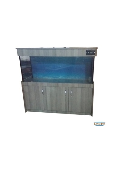 Kanki Pet 150 CM Mobilyalı Lüks Akvaryum Kumandalı Led Aydınlatma