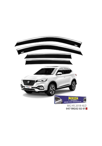 Mg Hs Araca Özel Kromlu Cam Rüzgarlıgı Niken 2018 2019 2020 2021 2022 2023 2024