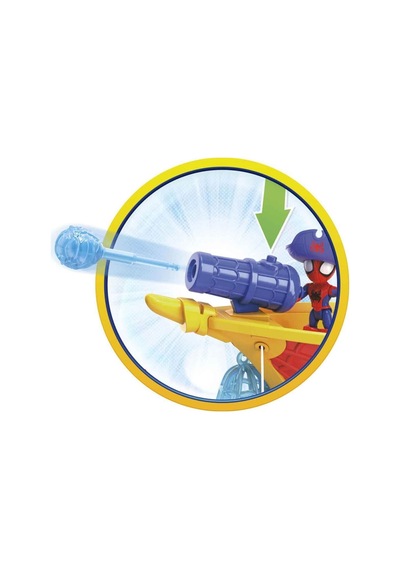 G0666 Spidey Ve İnanılmaz Arkadaşları Webs Ahoy Bubble Ship +3 Yaş