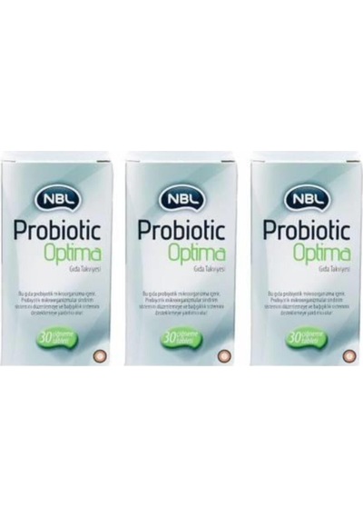 Nbl Probiotic Optima 30 Çiğneme Tableti 3 Adet