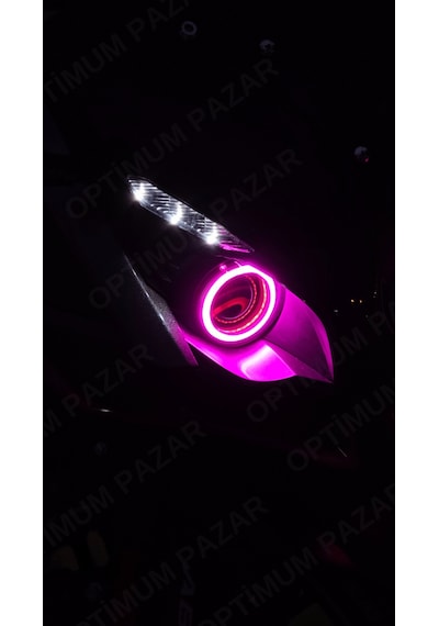 Bajaj Pulsar Rs200 2015 -2024 Model Uyumlu Angel Neon Led Halka T
