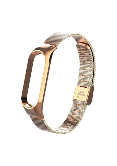 Xiaomi Mi Band 6 Uyumlu Krd-06 Metal Nvth Kordon-siyah