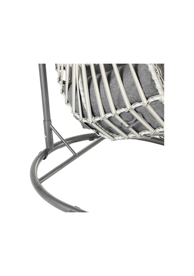 Seferihisar Tek Kişilik Rattan Salıncak 135 135 Gri Seferihisar Tek Kişilik Rattan Salıncak 135 135 Gri