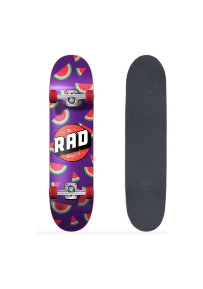 Rad 7.75 Dude Crew Watermelon Skateboard Kaykay Çok Renkli