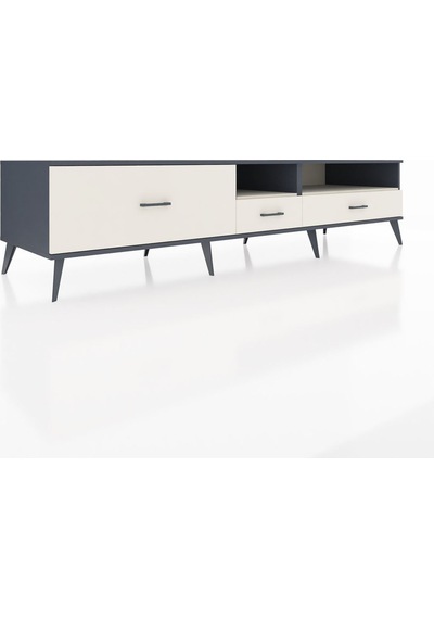 Kronos Tv Ünitesi 2 Raflı 3 Çekmeceli 220x59x51 Antrasit-aytaşı Aytası/aytası - Antrasıt Kronos Tv Ünitesi 2 Raflı 3 Çekmeceli 220x59x51 Antrasit-aytaşı Aytası/aytası - Antrasıt