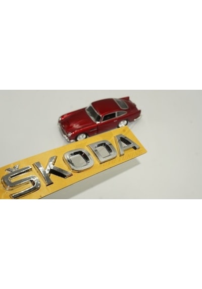 Skoda & Octavia Bagaj Yazısı Seti 2'Li Paket