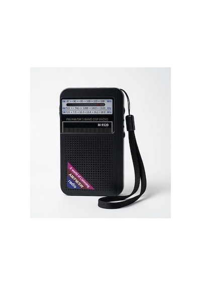 Şarj Edilebilir 3 Band Dsp Radyo - Fm/am/sw Taşınabilir Cep Radyosu Uzun Pil Ömrü