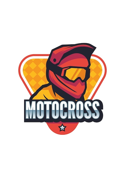 Motocross Motorcu Motosiklet Cross Motor Sticker 01851