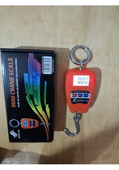 200 Kg Kapasiteli Vinç Kantarı-askı Terazi-kancalı Tartı-pilli Model