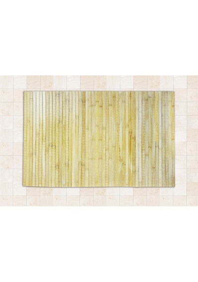 3 Adet Paçi Bambu Paspas 50x80 700632 Çok Renkli