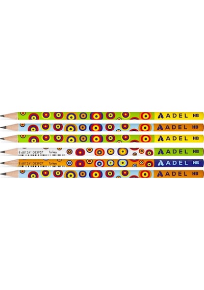Nazar Boncuğu Yuvarlak Kurşun Kalem 6 Lı Paket 2061130205 Nocolor-e8cb5c4c