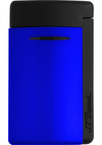 S.t. Dupont Fluo Minijet Neon Mavi Çakmak 10871 Mavi