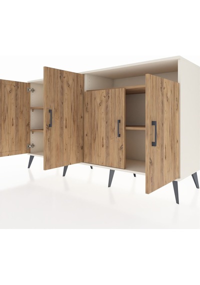 Kronos Konsol 6 Raflı 4 Kapaklı 176x59x99 Aytaşı-çam Atlas Çam - Aytası Kronos Konsol 6 Raflı 4 Kapaklı 176x59x99 Aytaşı-çam Atlas Çam - Aytası