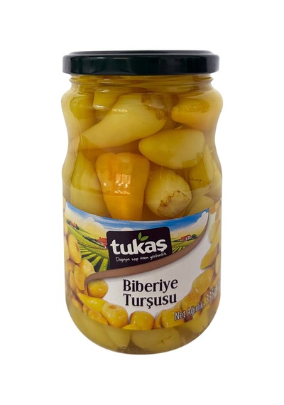 5 Adet Tukaş Biberiye Turşusu 335 G