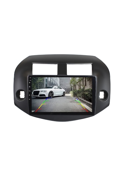 Toyota Rav 4 Araç Multimedya Android Ekran Carplay Navigasyon Double Teyp 4+64 9" 06-12 Black Cadence