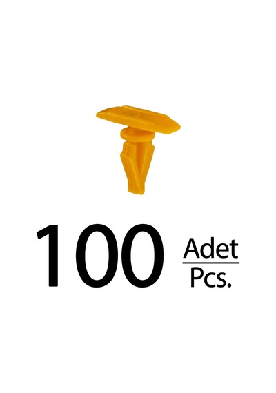 Toyota Daihatsu Hyundai Mazda Subaru Mitsubishi İçin Toz Fitil Klips - 100 Adet