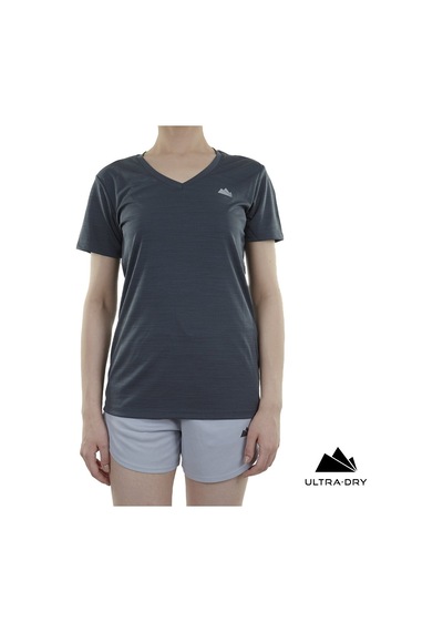Alpinist Knockout Ultra Dry Kadın T-shirt Antrasit 001