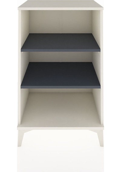Hyperion Komodin 2 Raflı 60x44x96 Aytaşı-antrasit Aytası