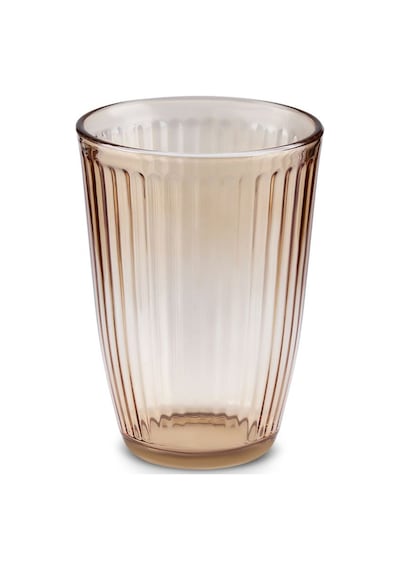 Karaca  Gordes 6'lı Cam Meşrubat Bardağı 370 ml Amber