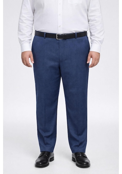 Classics Men Caserta Büyük Beden Erkek Kumaş Pantolon - 7560 Mavi
