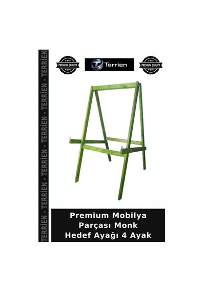Premium Mobilya Parçası Monk Hedef Ayağı 4 Ayak Çok Renkli
