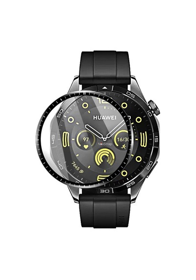 Huawei Watch Gt4 46mm Ile Uyumlu Ekran Koruyucu Nano Esnek Cam Tam Kaplayan Ppm