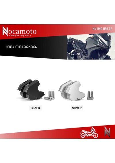 Honda Nt1100 Gidon Yükseltici Cnc Aluminyum-203