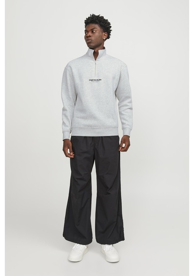 Jack & Jones Erkek Sweat 12241777 Açık Gri